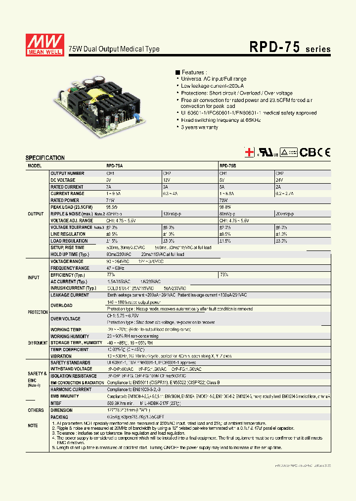 RPD-75_4380315.PDF Datasheet
