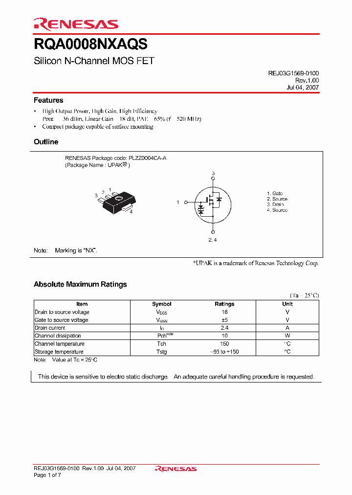 RQA0008NXAQS_4265662.PDF Datasheet