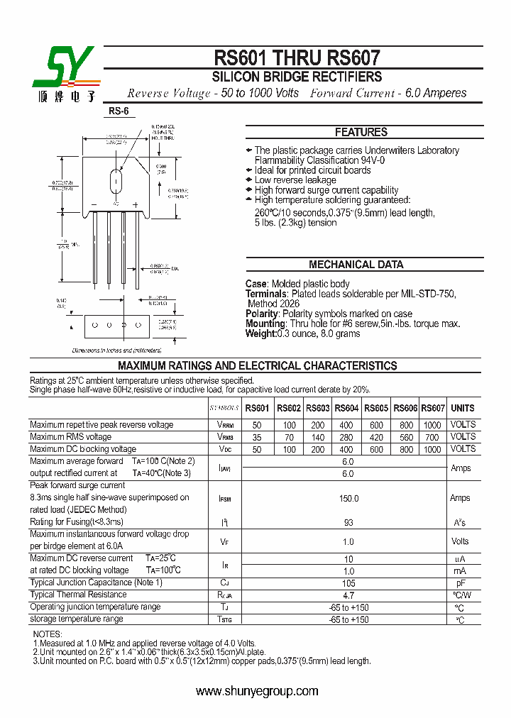 RS601_4672678.PDF Datasheet
