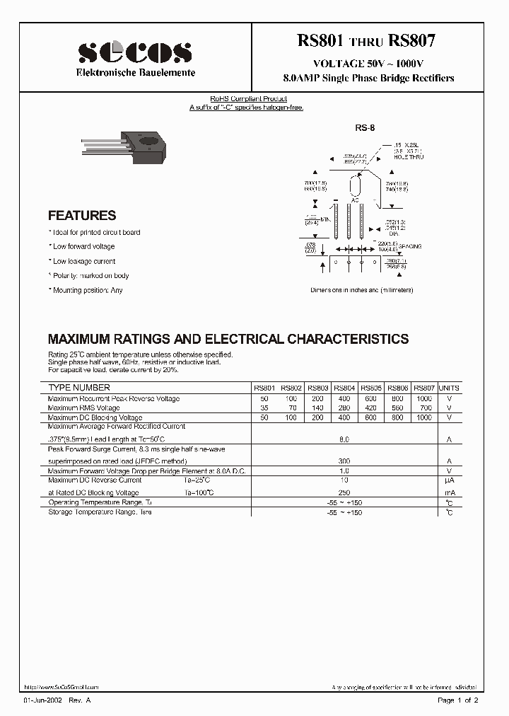 RS802_4460720.PDF Datasheet