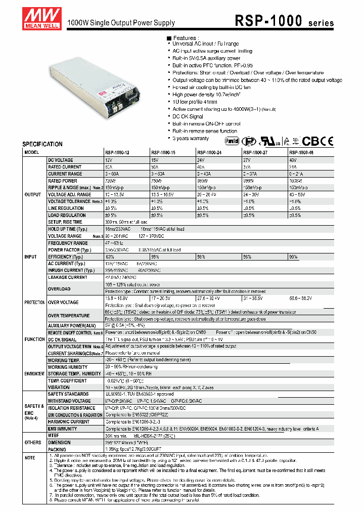 RSP-1000-48_4679076.PDF Datasheet