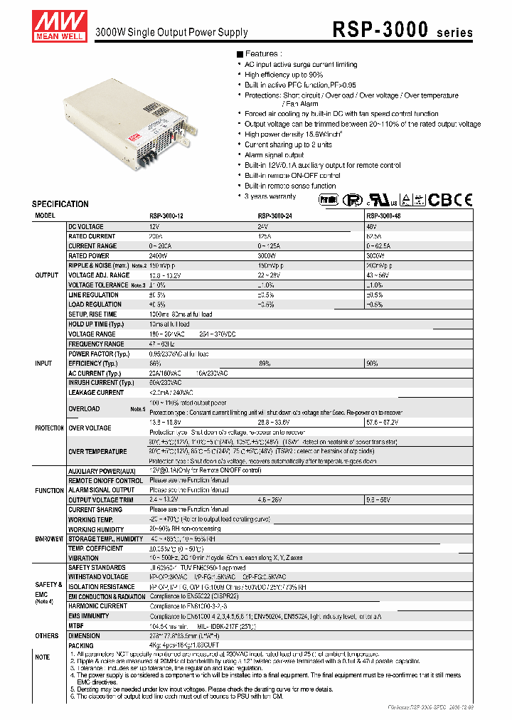 RSP-3000_4415350.PDF Datasheet