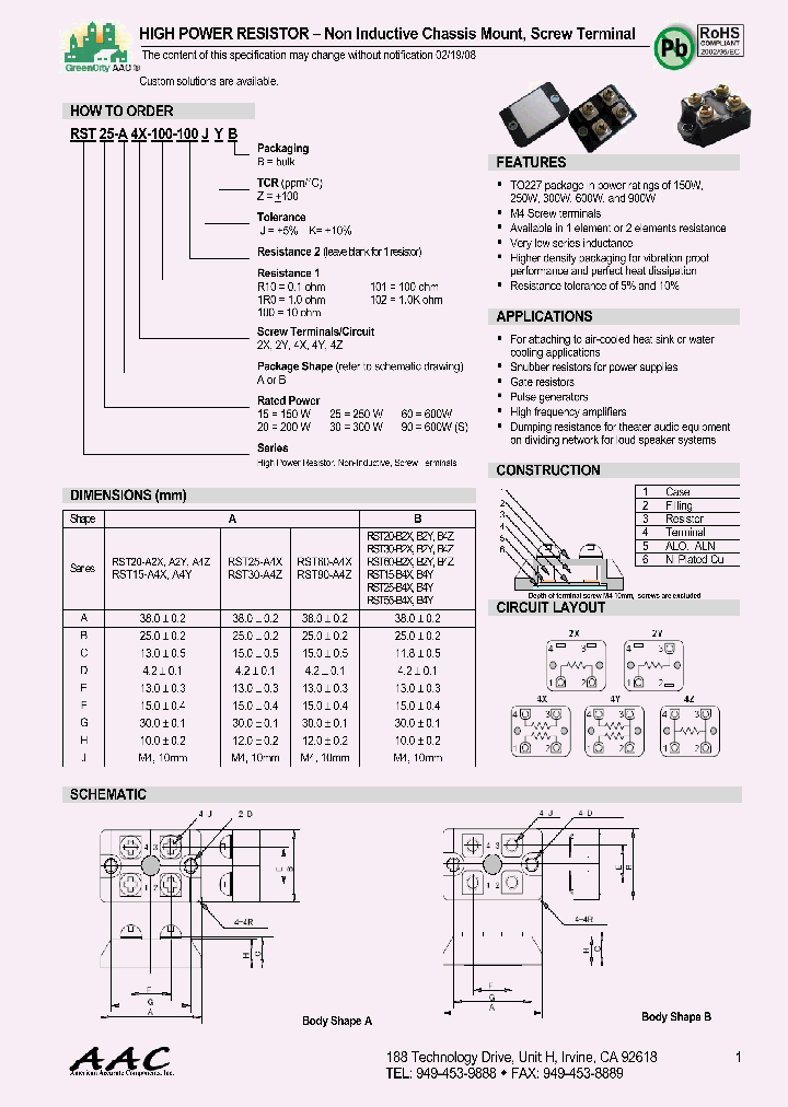 RST15-A2Y-100-100JZB_4530568.PDF Datasheet