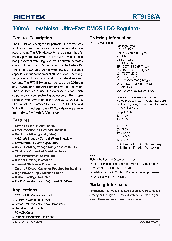 RT9198-1HPBG_4239686.PDF Datasheet