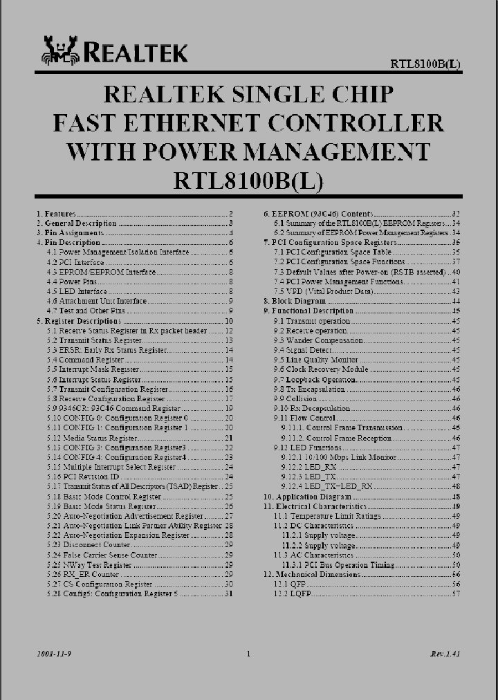 RTL8100_4877895.PDF Datasheet