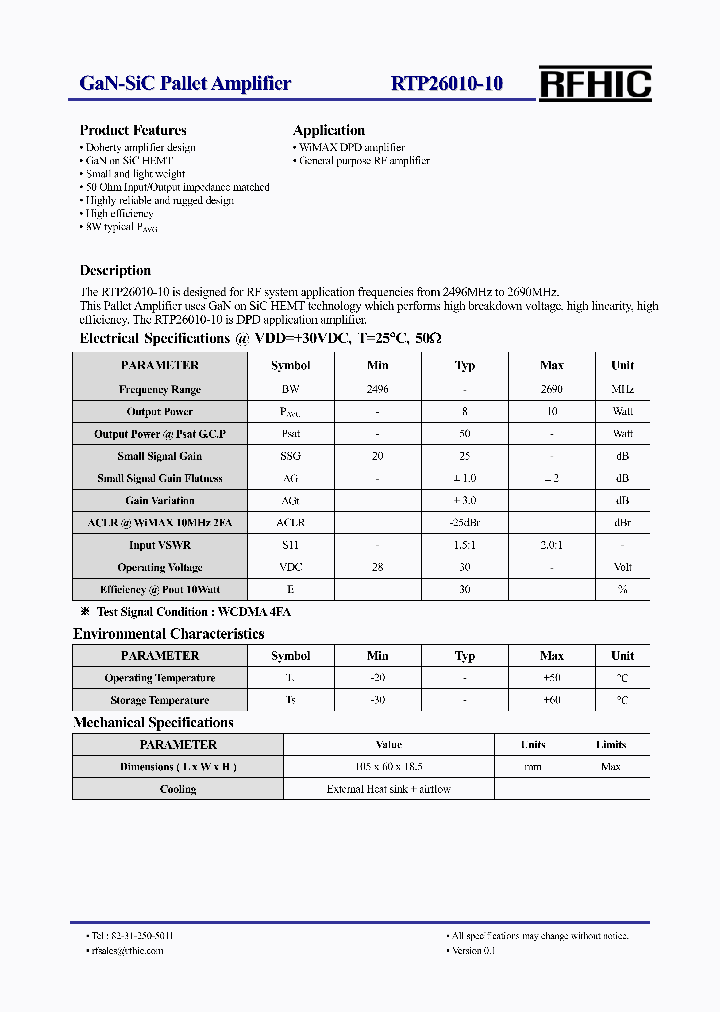 RTP26010-10_4696410.PDF Datasheet