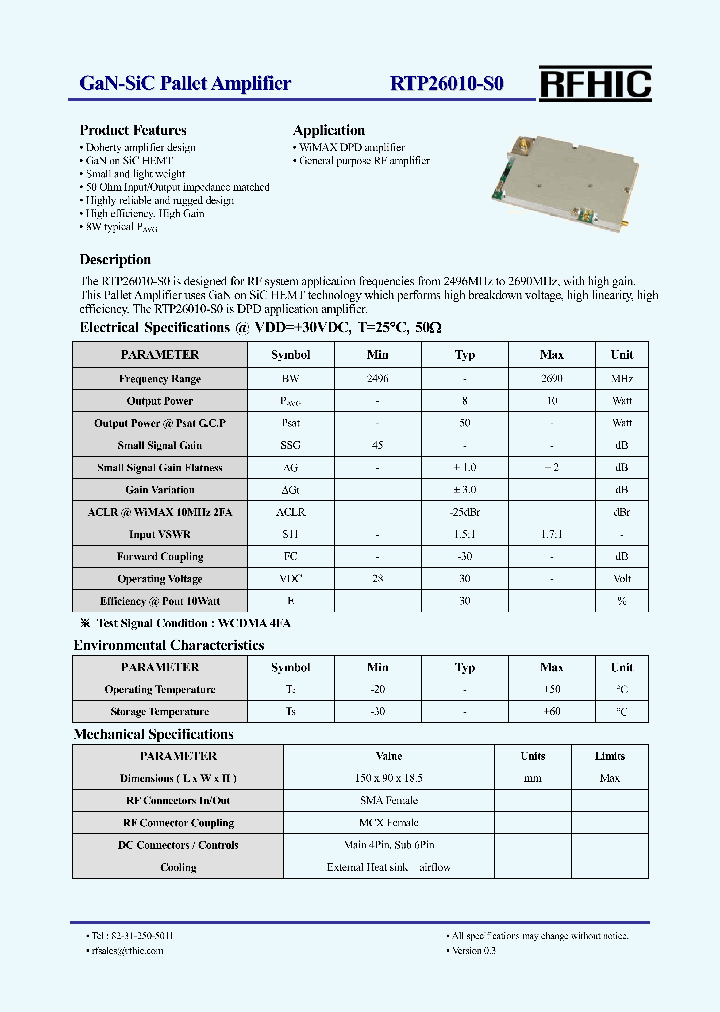 RTP26010-S0_4696411.PDF Datasheet