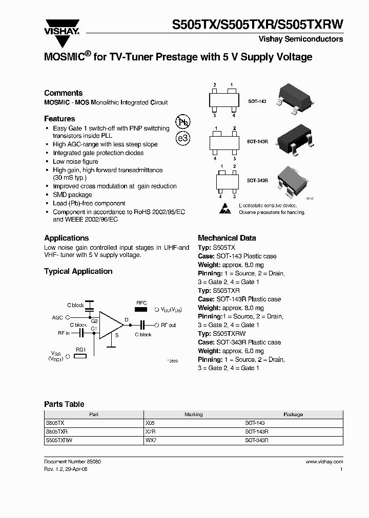 S505TX_4778317.PDF Datasheet