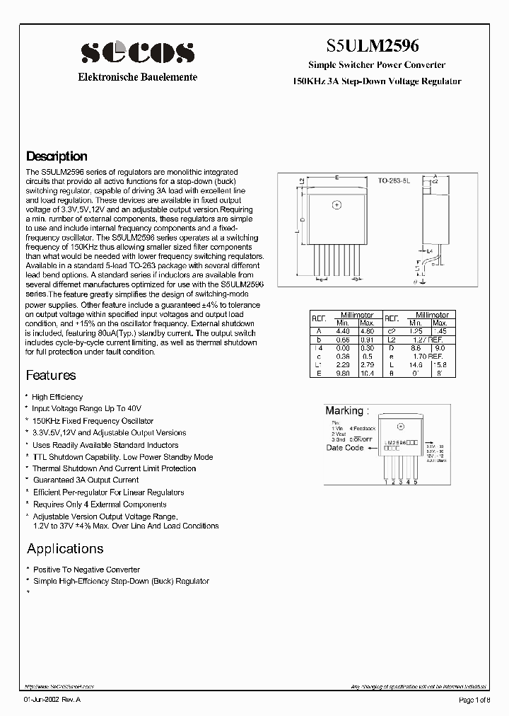 S5ULM2596_4416515.PDF Datasheet