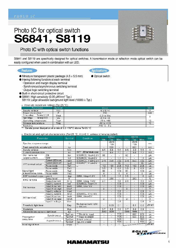 S6841_4529838.PDF Datasheet