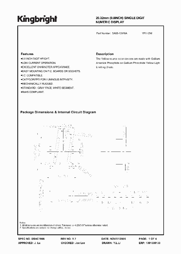 SA08-13YWA_4384899.PDF Datasheet