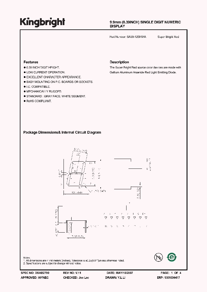 SA39-12SRWA_4861236.PDF Datasheet