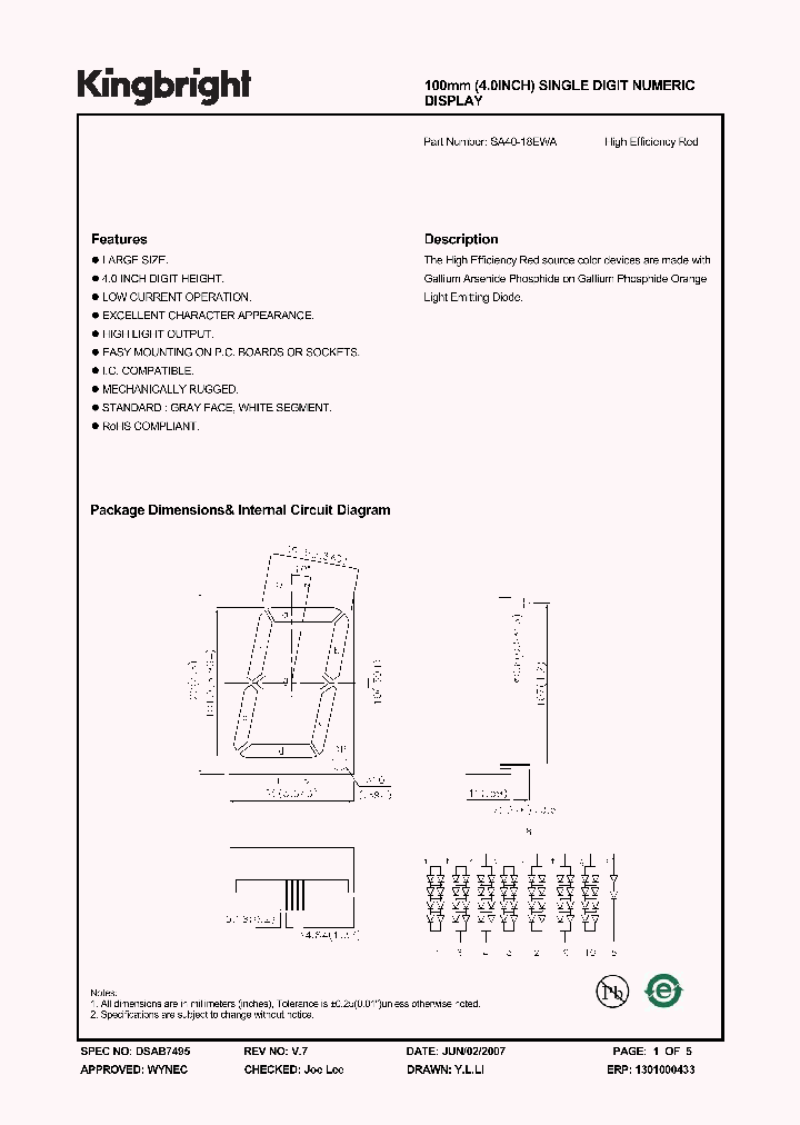 SA40-18EWA_4171588.PDF Datasheet