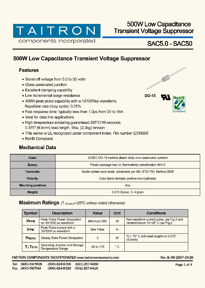 SAC5_4207399.PDF Datasheet