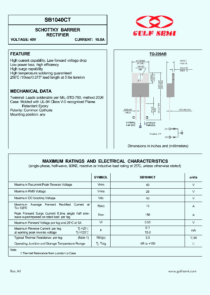 SB1040CT_4619835.PDF Datasheet