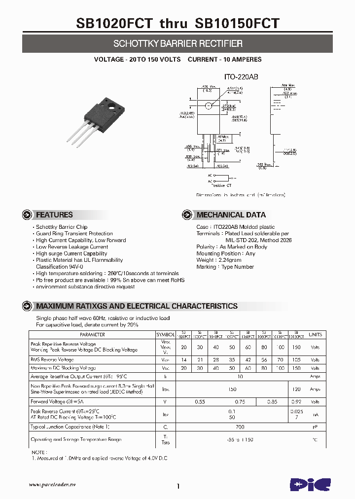 SB1040FCT_4685430.PDF Datasheet