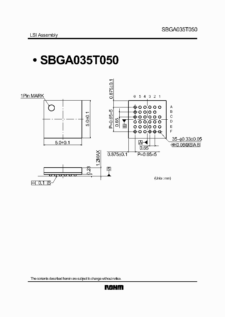 SBGA035T050_4590618.PDF Datasheet
