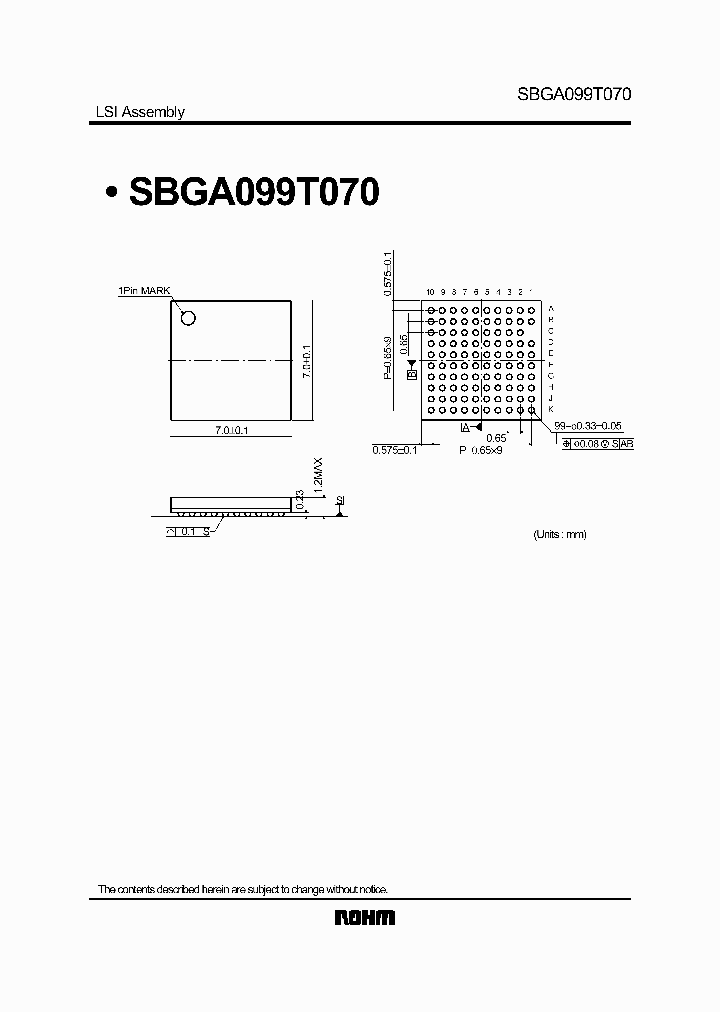 SBGA099T070_4677160.PDF Datasheet