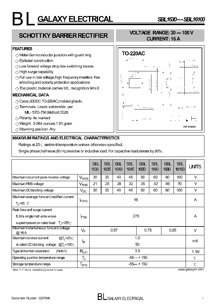 SBL1630_4325507.PDF Datasheet