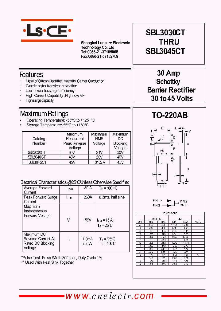 SBL3040CT_4848414.PDF Datasheet