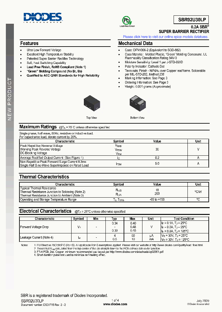 SBR02U30LP_4872567.PDF Datasheet