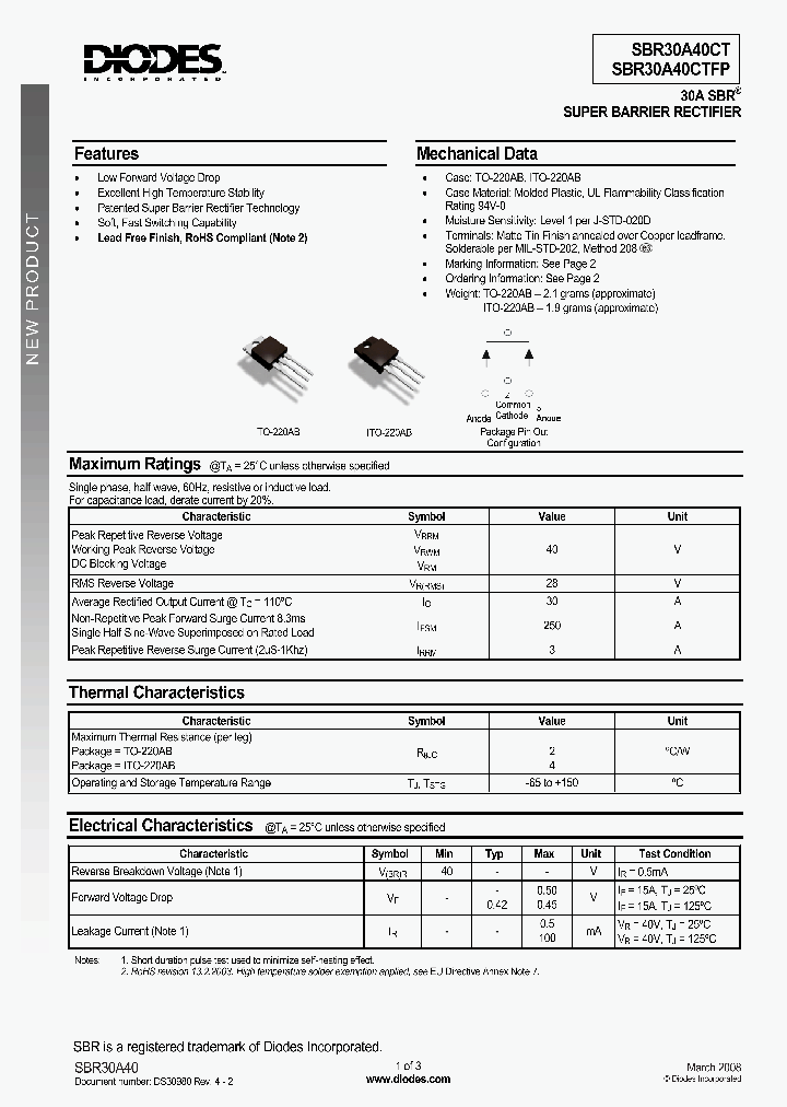 SBR30A40CT08_4245962.PDF Datasheet