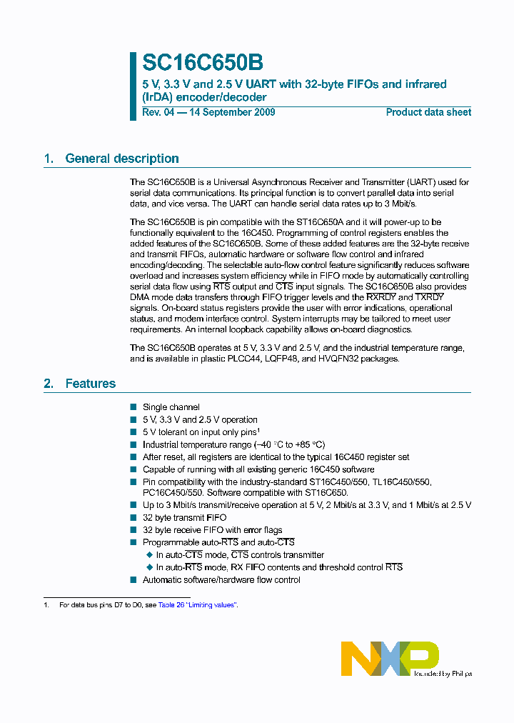 SC16C650BIA44_4592470.PDF Datasheet