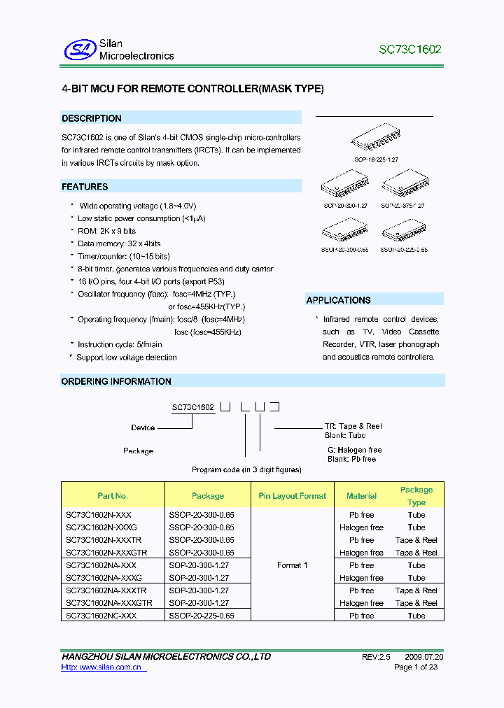 SC73C1602_4538863.PDF Datasheet