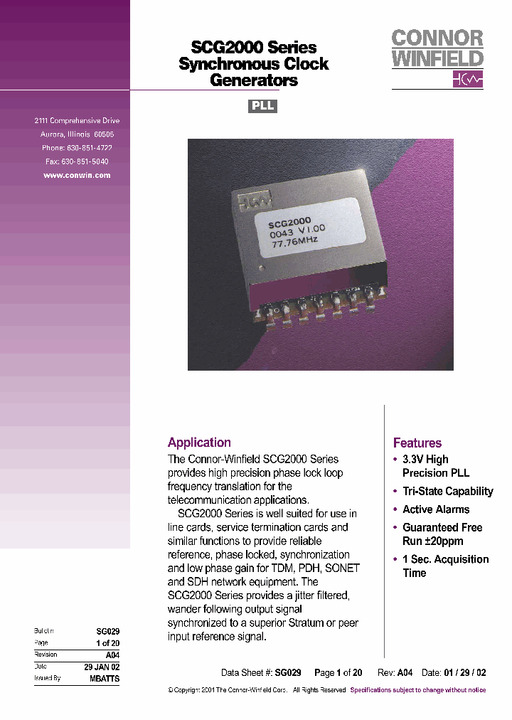 SCG2070_4681096.PDF Datasheet
