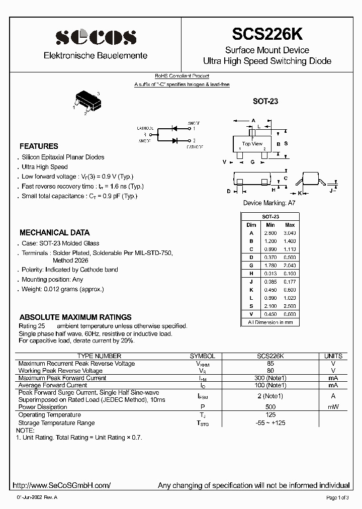 SCS226K_4569219.PDF Datasheet