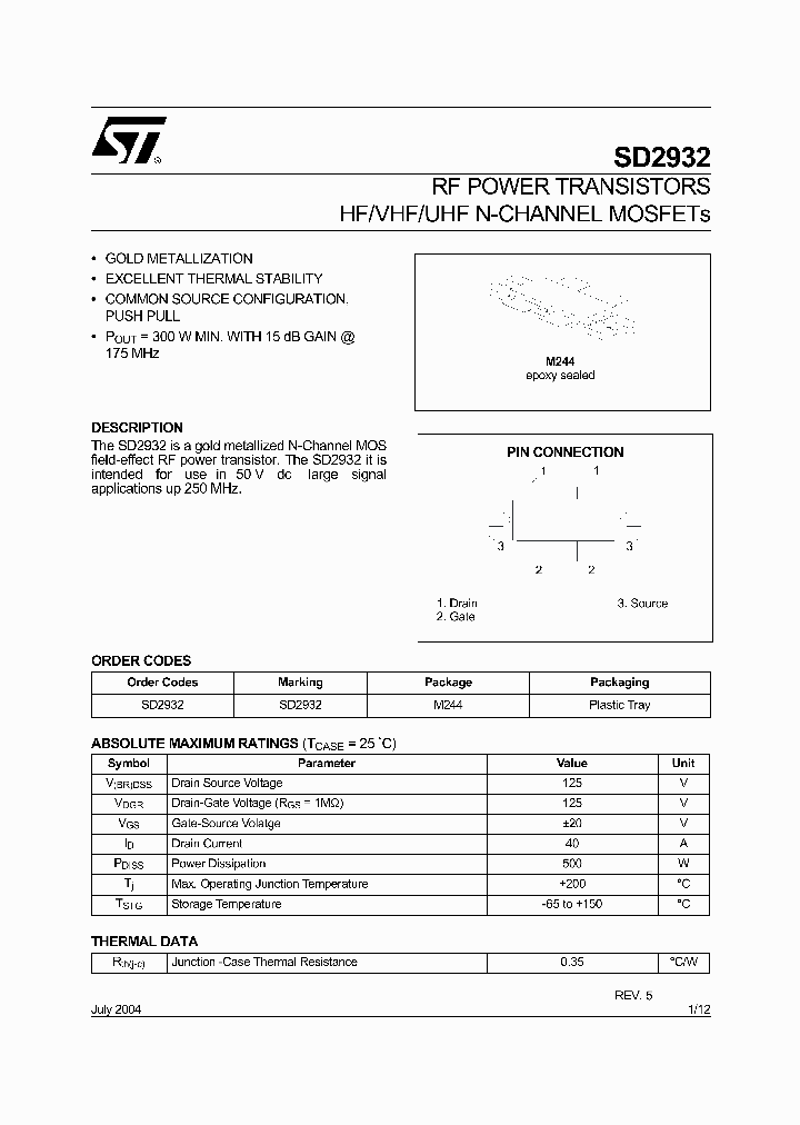 SD293204_4301509.PDF Datasheet