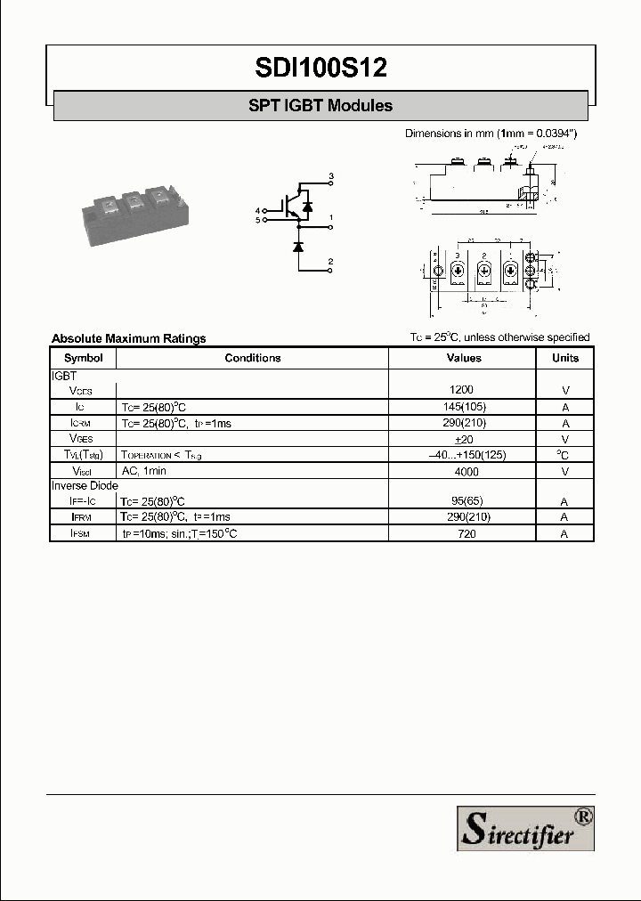 SDI100S12_4385224.PDF Datasheet