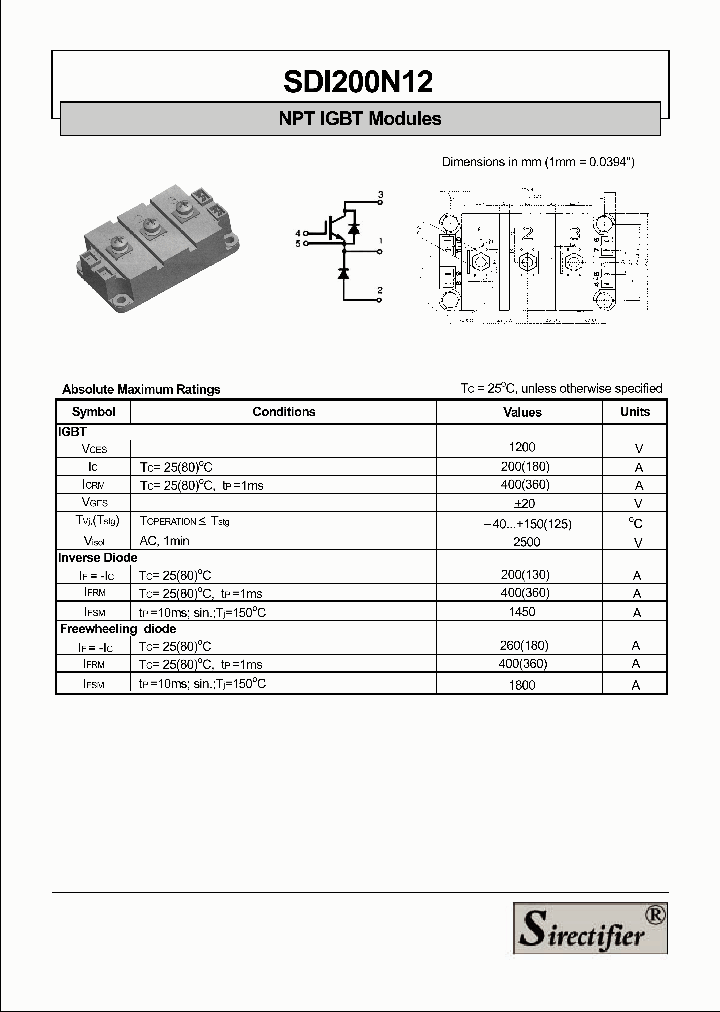 SDI200N12_4221257.PDF Datasheet