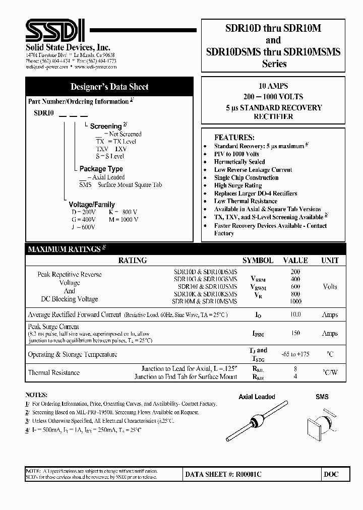 SDR10KTXV_4718059.PDF Datasheet