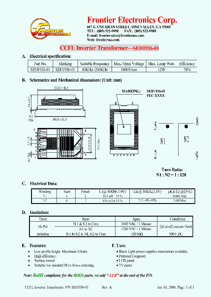 SEH1936-01_4294580.PDF Datasheet