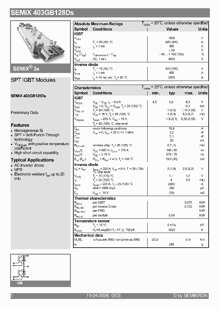 SEMIX403GB128DS_4200286.PDF Datasheet