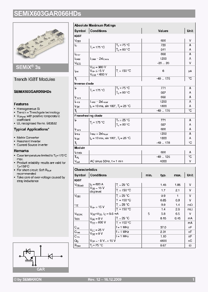 SEMIX603GAR066HDS_4697159.PDF Datasheet