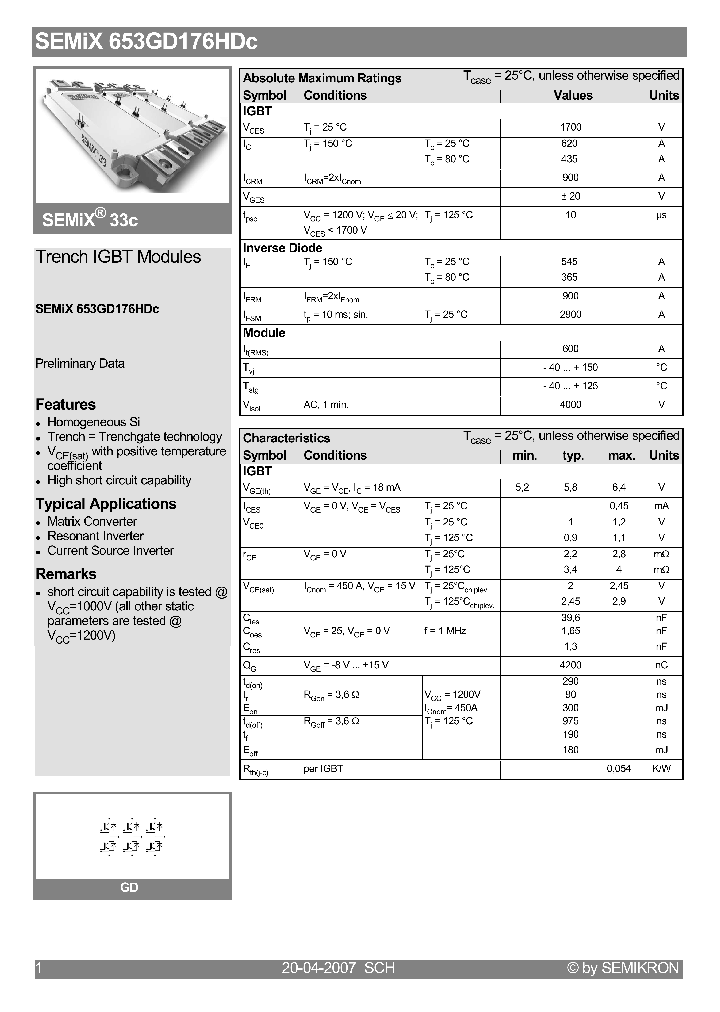 SEMIX653GD176HDC_4171855.PDF Datasheet