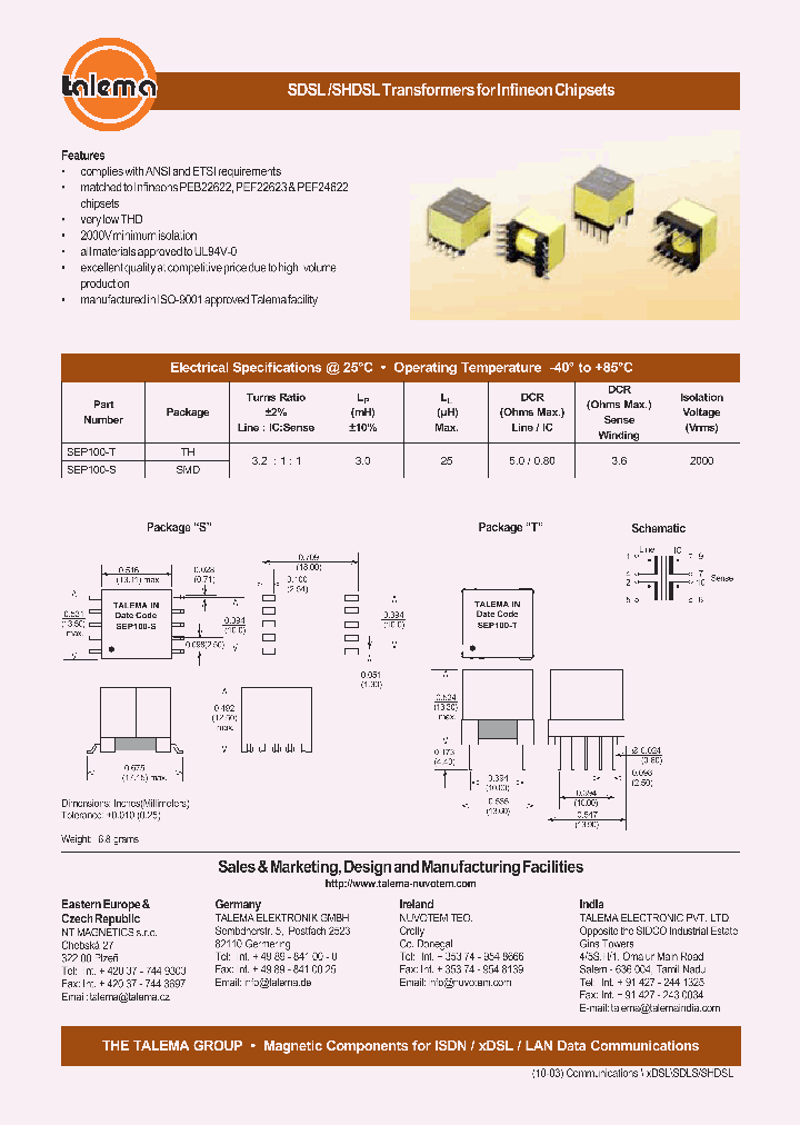 SEP100-S_4213746.PDF Datasheet