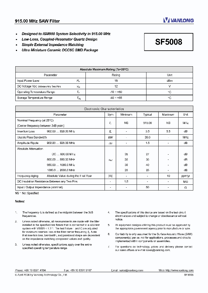 SF5008_4438586.PDF Datasheet