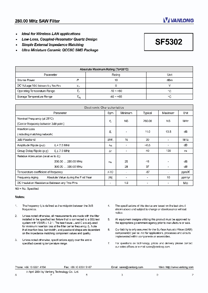 SF5302_4583605.PDF Datasheet
