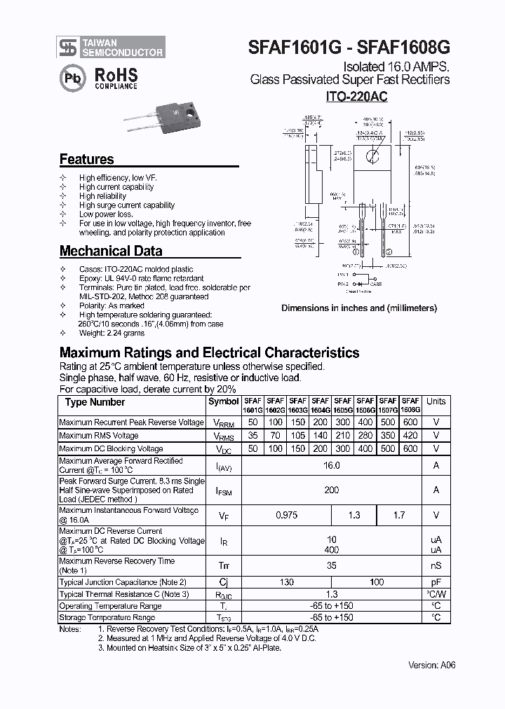 SFAF1601G_4192635.PDF Datasheet