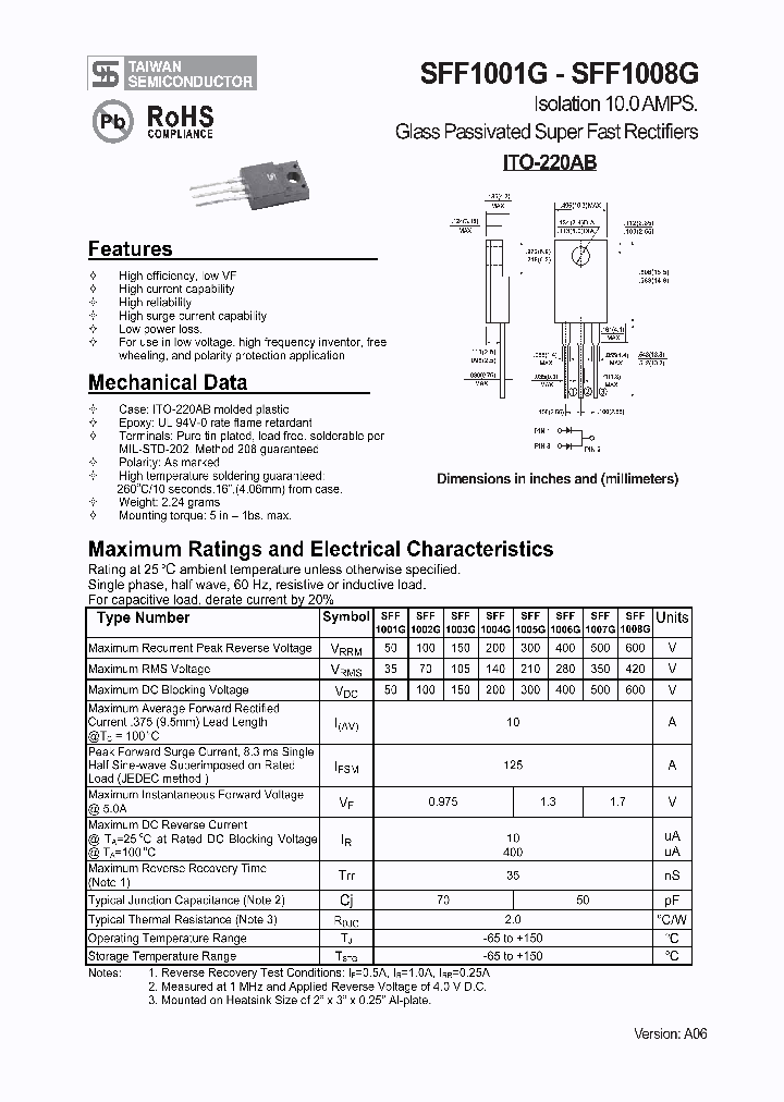 SFF1001G_4191615.PDF Datasheet