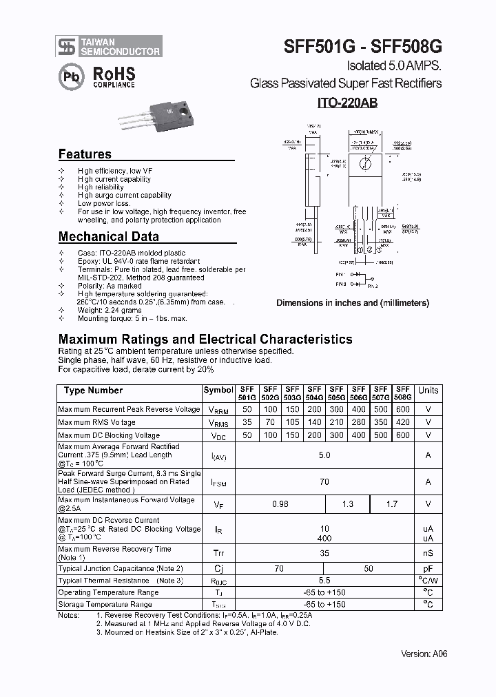 SFF501G_4345507.PDF Datasheet