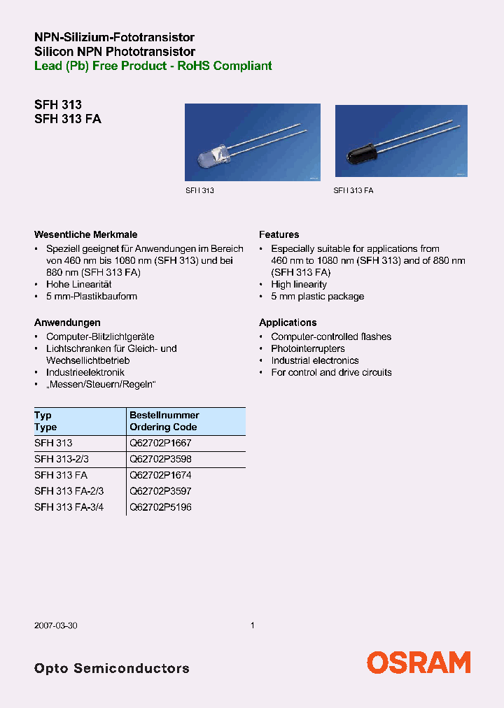 SFH313_4251925.PDF Datasheet