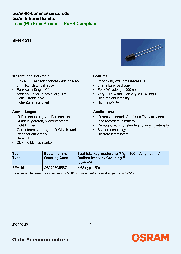 SFH4511_4186413.PDF Datasheet