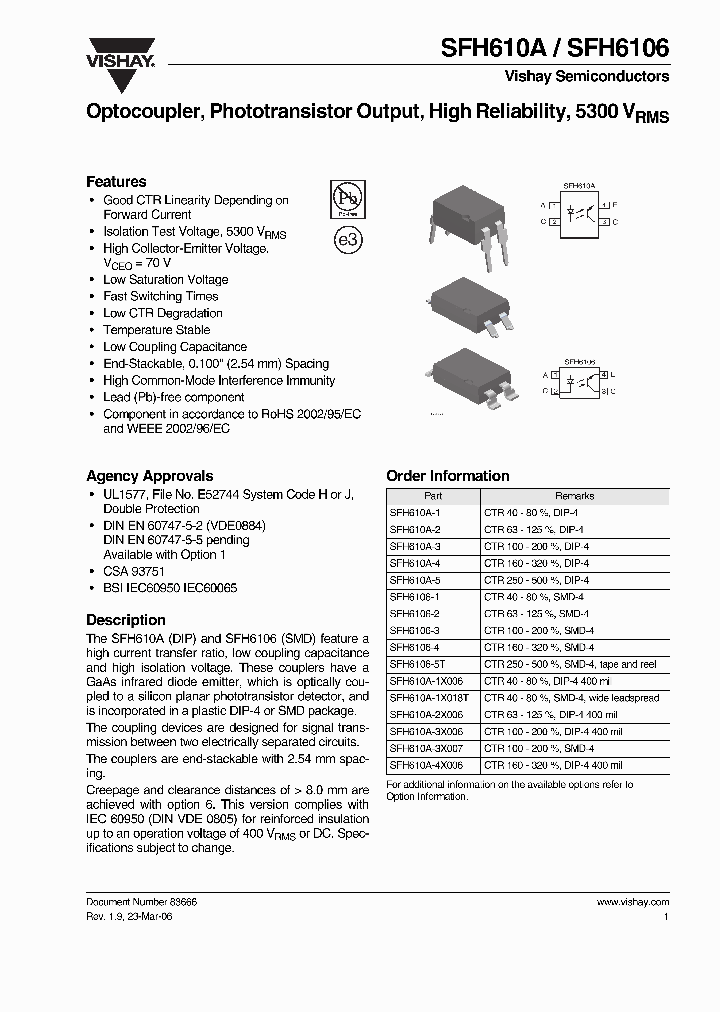 SFH610A-1X006_4274973.PDF Datasheet