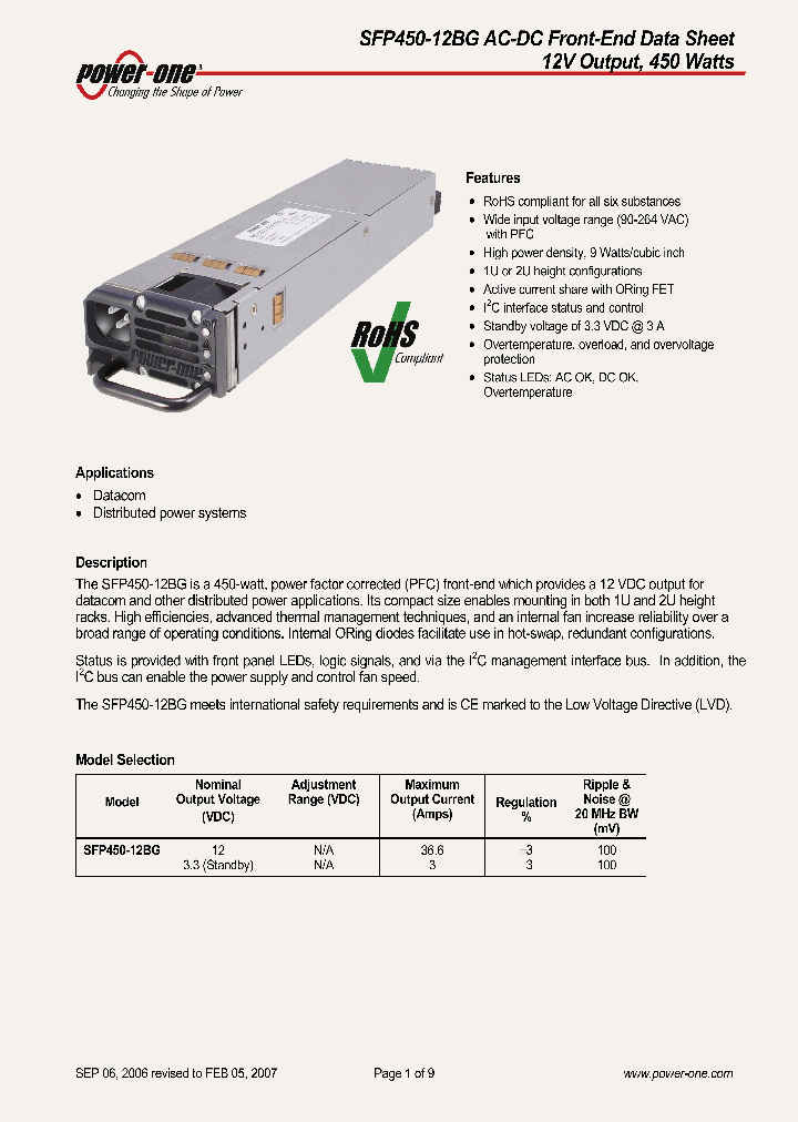SFP450-12BG_4234608.PDF Datasheet