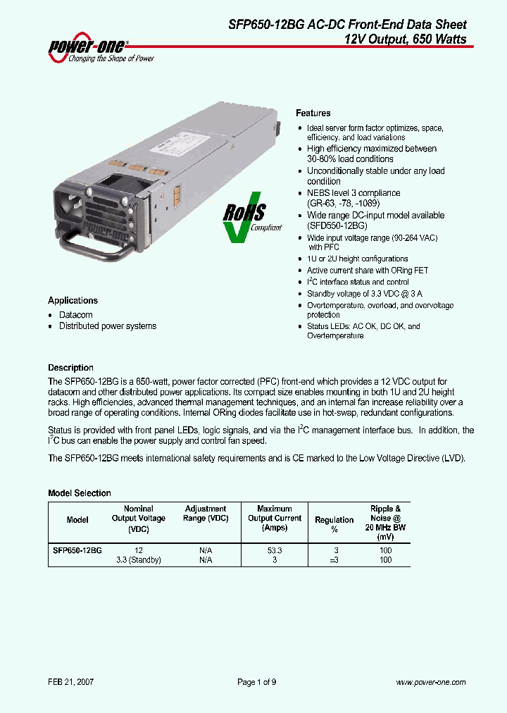SFP650-12BG_4166842.PDF Datasheet