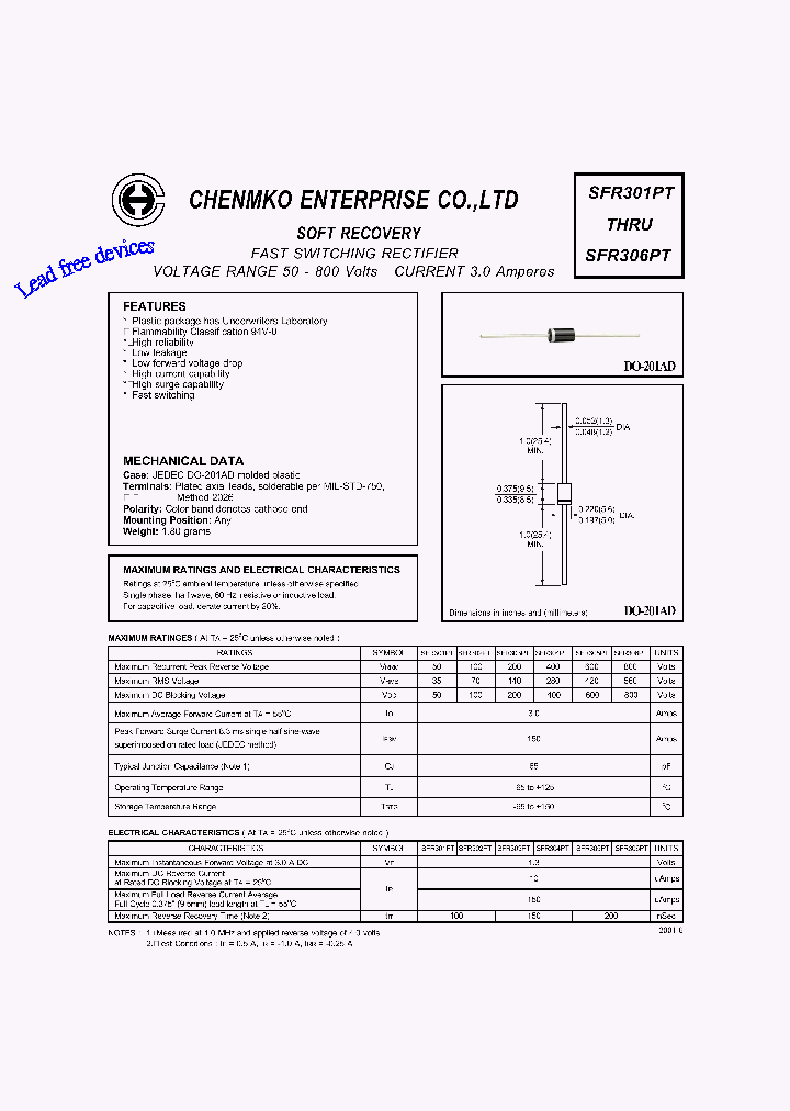 SFR306PT_4680703.PDF Datasheet